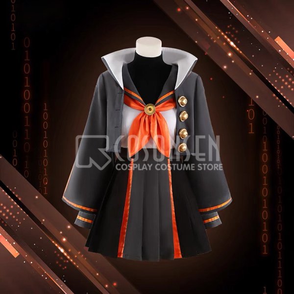 画像2: 【25%OFF】Fate/Grand Order FGO 岸波白野 ザビ子 コスプレ衣装