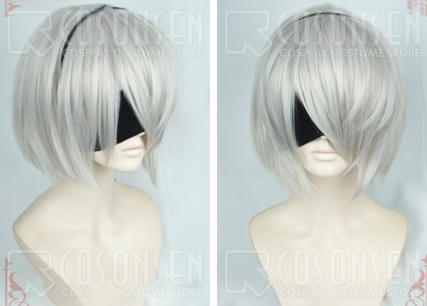 Nier Automata ニーア オートマタ 2b ヨルハ二号b型 コスプレウィッグ Cosonsenコスプレ通販