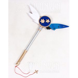 画像: Fate/Grand Order FGO マスター イリヤスフィール・フォン・アインツベルン 魔法の杖 カレイドステッキ コスプレ道具 60cm