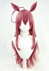 画像: ウマ娘 プリティーダービー ミホノブルボン コスプレウィッグ 耳付き