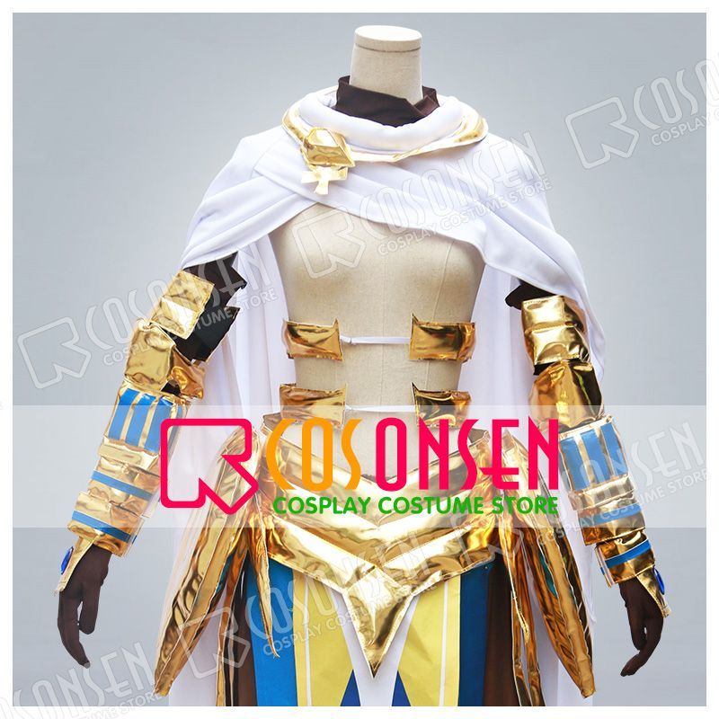 Fate FGO オジマンディアス 最終再臨 衣装＋ウィッグ＋靴 コスプレ M-