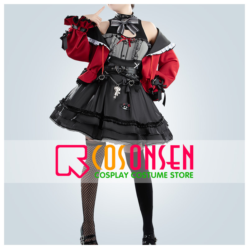 新品 沙花叉 クロヱ ホロライブ コスプレ 衣装 Mサイズ - その他